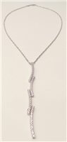 Collier MONILE Femme in Platine Diamante 0.56 Ct CL7592P - CL7592P